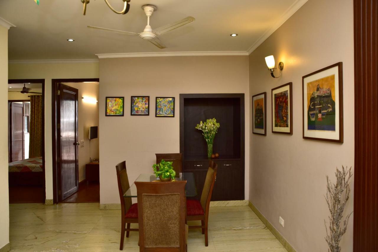 2Bhk Comfortable Furnished Serviced Apartments In Hauz Khas - Woodpecker Apartments New Delhi Exterior photo